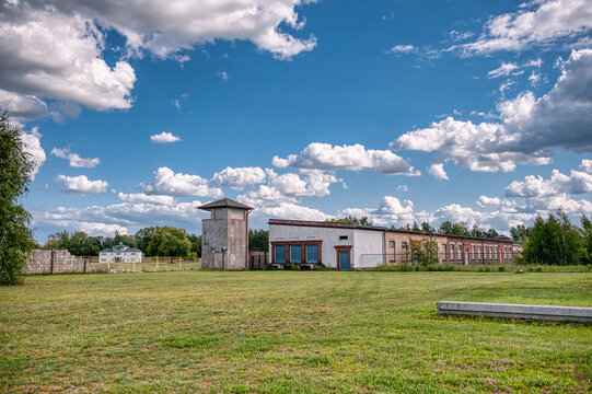 The Sachsenhausen concentration camp, located in the town of Oranienburg, in Brandenburg, Germany, was built by the Nazis in 1936.