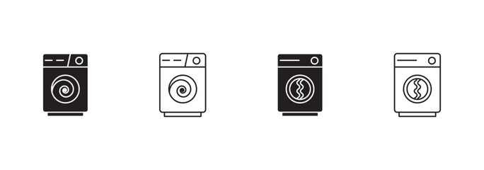 load, icon, top, washing, machine, front, logo, design, water, technology, isolated, vintage, art, house, illustration, home, label, room, line, graphic, sign, bubble, laundry, clothing, service, appl