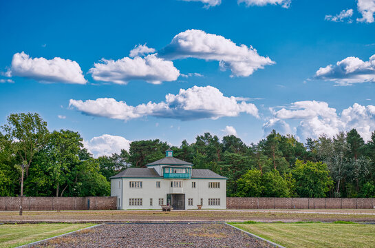 The Sachsenhausen concentration camp, located in the town of Oranienburg, in Brandenburg, Germany, was built by the Nazis in 1936.