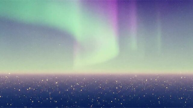 Aurora Particle Field &mdash; Slow Parallax Northern Lights Loop