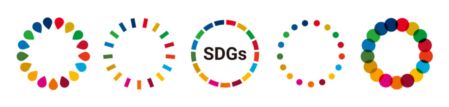 SDGs. Sustainable Development Goals. Vector illustration.