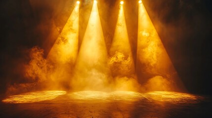 Concert stage light rays high resolution picture