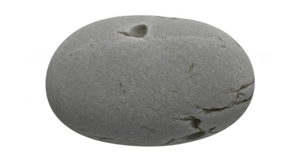 Stone isolated on transparent background