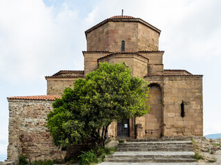 building of Mtskheta Church of Holy Cross, Georgia