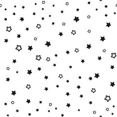 Obraz premium seamless pattern with stars