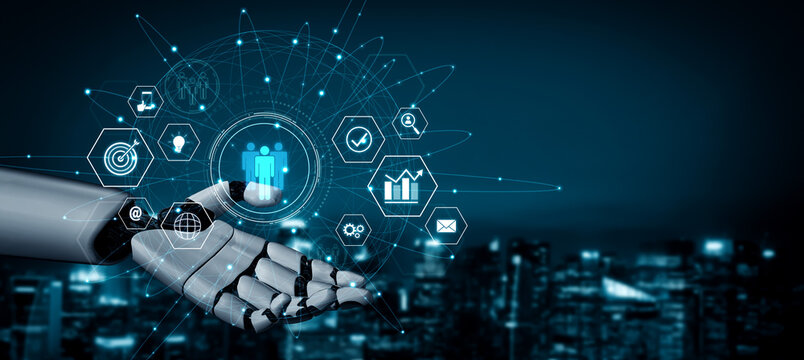 AI coordinating business teamwork, analyzing team communication, enhancing productivity, and aligning digital performance goals through structured collaboration systems. Vouch