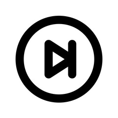 Next Track icon vector UI