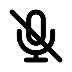 Audio off icon vector UI