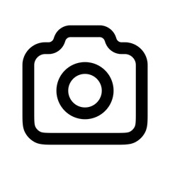 Camera icon vector UI