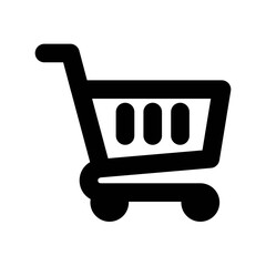 Cart icon vector UI