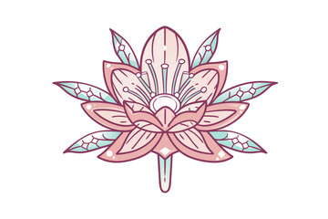 Geometric Crystal Blossom