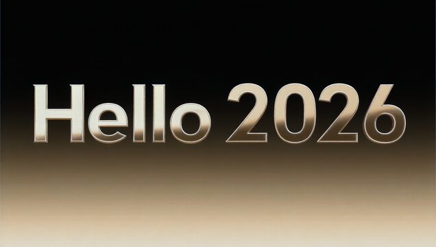 Black and gold background with the word Hello on it