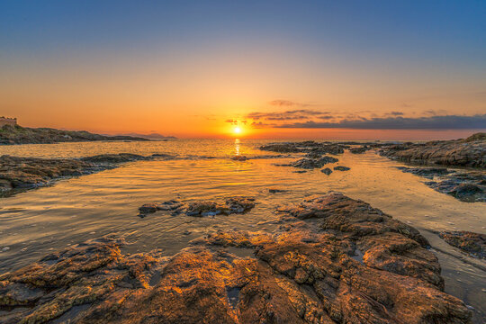 Sunrise on the Issambres coast