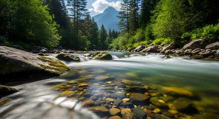 waterfall in the forest