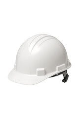 White Hard Hat Safety Equipment Construction Work Protection High quality Realistic image.