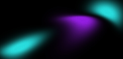 Vibrant green purple glowing grainy noise texture, dark abstract black background futuristic smooth poster cover design
