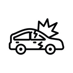 Car Crash Icon