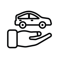 Car insurance icon