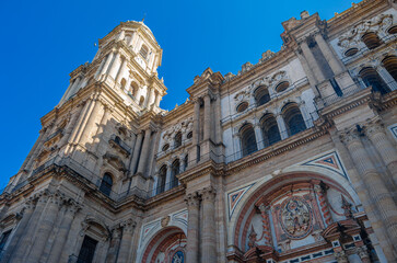 Obraz premium Renaissance cathedral of Malaga, Andalusia, Spain