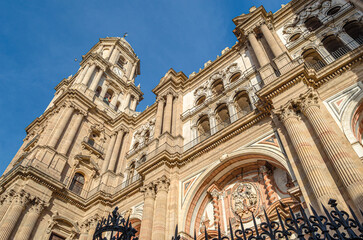 Obraz premium Renaissance cathedral of Malaga, Andalusia, Spain