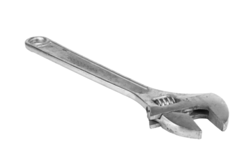 wrench isolated on white background