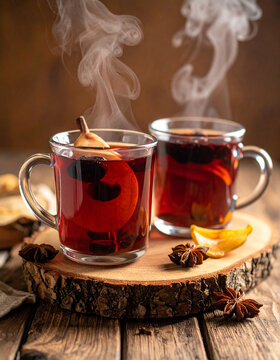 Grzaniec - świąteczna herbata z suszu z owocami