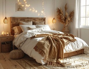 Chambre cocooning avec plaids – chaleur, douceur et confort d’hiver