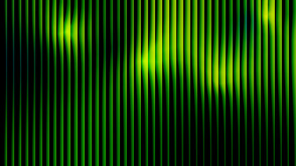 dark black background with vibrant glowing neon green vertical line abstract texture