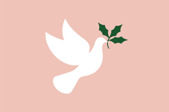 christmas peace dove images