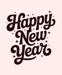 Fototapeta premium Happy new year wishes greetings card background image for festive season celebration and inspiration