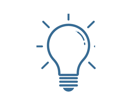 light bulb idea concept