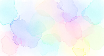 Obraz premium Pastel Dreams Watercolor Splash Background Abstract Art Painting Textures for Creative Design and Digital Paper Soft