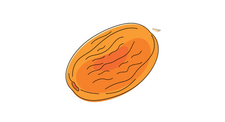 Vibrant Illustrated Fruit Set Against a Black Backdrop for Digital Creative Projects