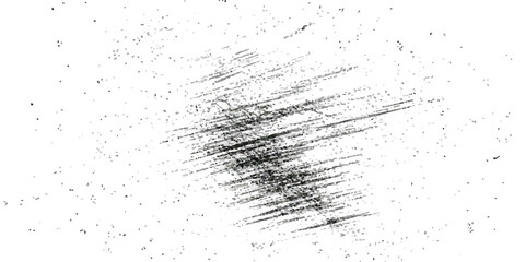 Fototapeta premium Grungy distressed overlay texture with black scratch marks and dust specks