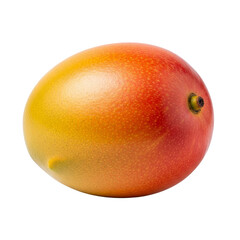 Juicy Mango Isolated on White Tropical Fruit Delight for Healthy Eating