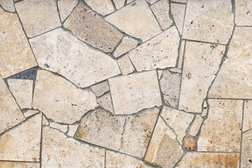 Stone texture as background, top view