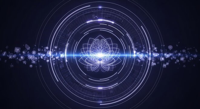 Neural Lotus A Fusion of AI Spirituality and Technology