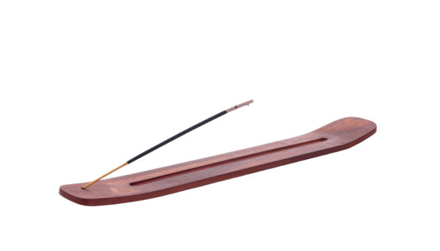 Traditional Slotted Wooden Instrument With Bow String, Handcrafted Decorative Item