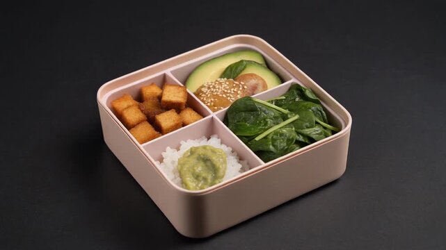 Bento Box mit Tofu und Gem&uuml;se