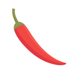 An Icon illustration, chili pepper Collections isolated on a white background, vector, simple flat 2D icon, minimalist design, EPS, simple illustration