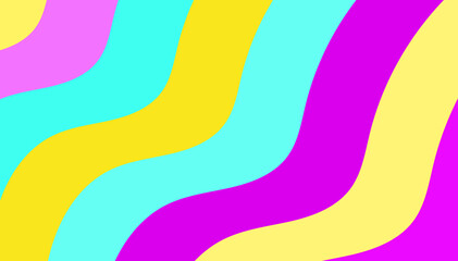 Abstract Pastel Waves: A Colorful Background with Wavy Lines Pattern for Creative Projects (114 chars)