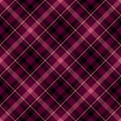 Seamless burgundy color check  pattern.Repeating patern plaid. Checkered design for prints.Repeated tartan fabric.Vector scottish fabriс. Ekose texture.Madras flannel.Checker line.Stripe gingham.

