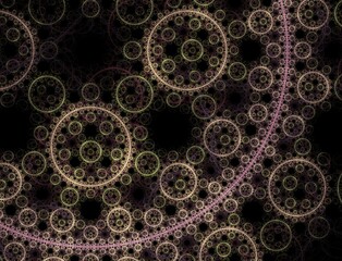 Imaginatory fractal abstract background Image