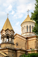 Obraz premium towers of Church of Holy Christ Savior, Batumi