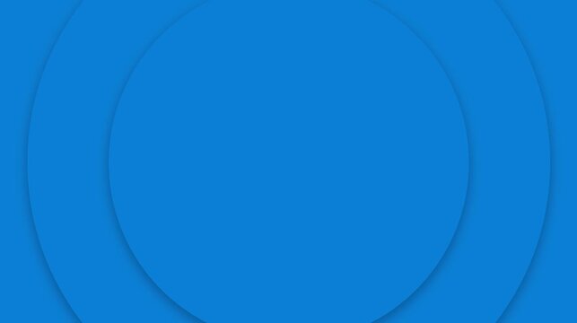 Light blue abstract logo promo pattern of circles with the effect of displacement white clean rings animation abstract background for business