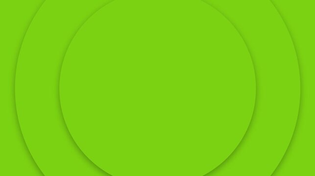 Green abstract logo promo pattern of circles with the effect of displacement white clean rings animation abstract background for business