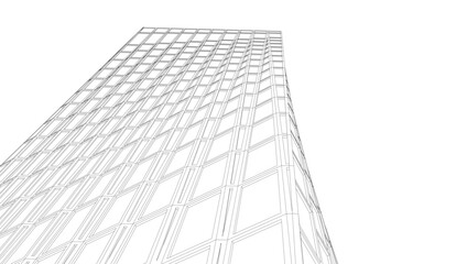 Fototapeta premium abstract architecture