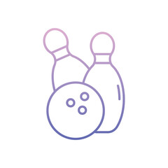 Bowling  vector icon