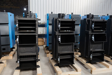 Production of industrial boilers with precise design and craftsmanship in a workshop