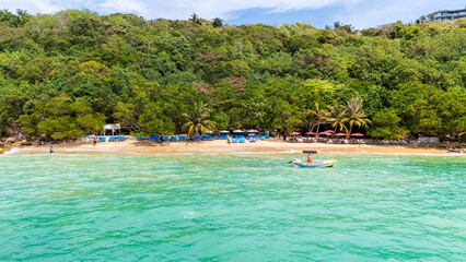 Jungle beach in unawatuna, Sri Lanak